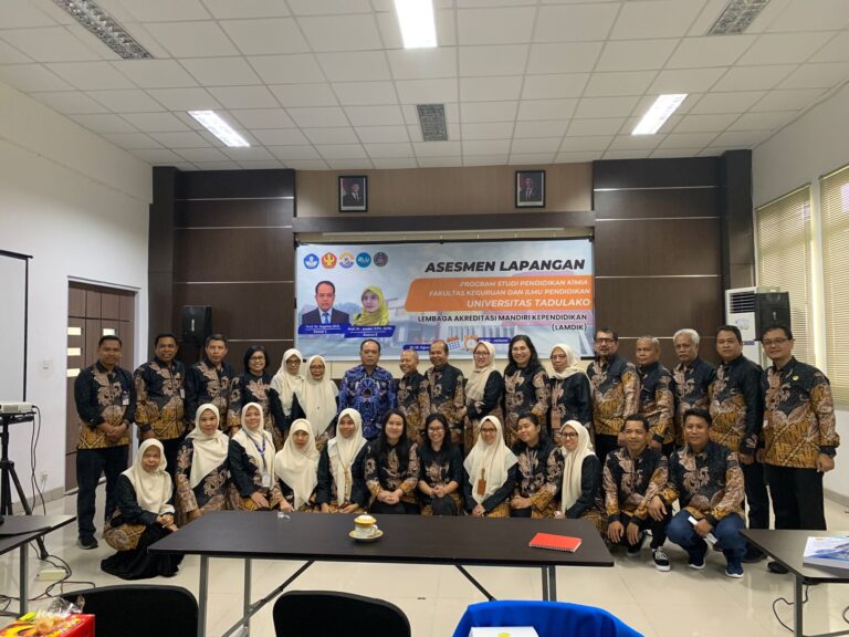 LAMDIK Lakukan Asesmen Lapangan pada Program Studi Pendidikan Kimia FKIP Universitas Tadulako